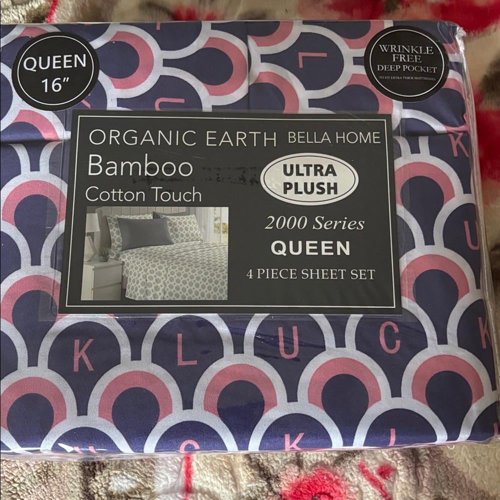BAMBOO Organic Earth Ultra Plush Green Sheet Set